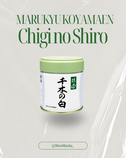 Matcha Chigi no Shiro | Marukyu Koyamaen | 40g Tin