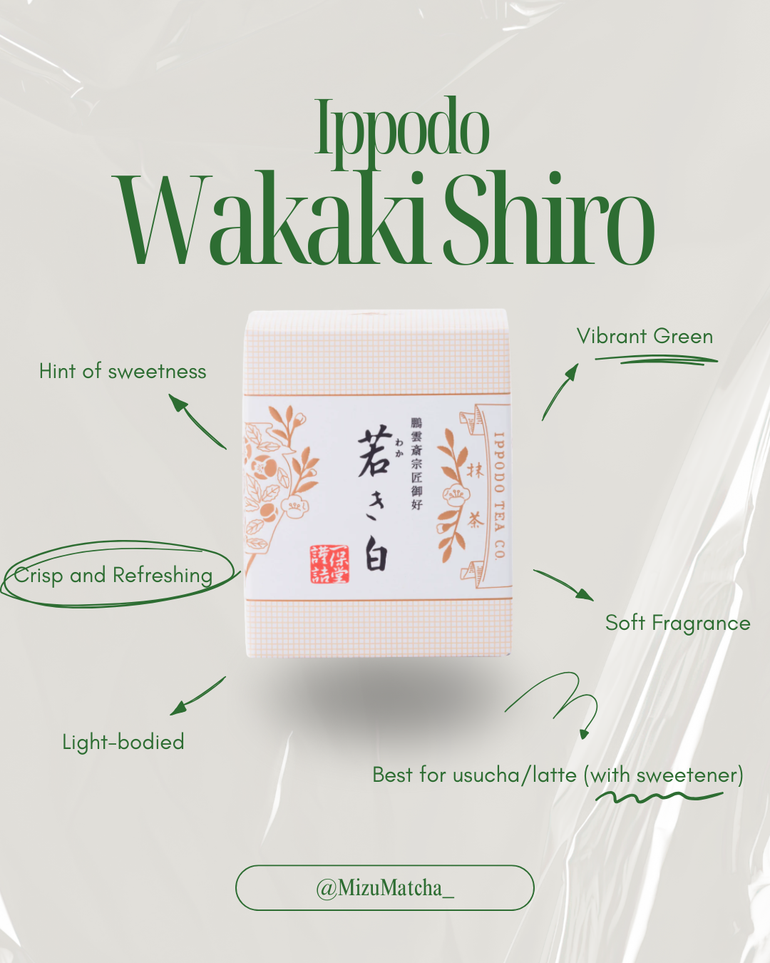 Matcha Wakaki | Ippodo | 40g Box