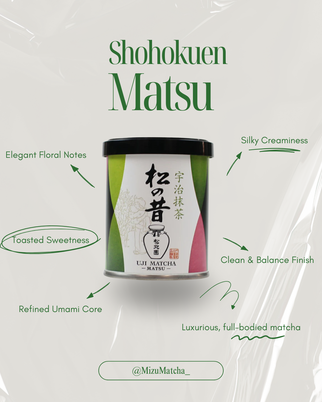 Matcha Matsu | Shohokuen | 30g Tin