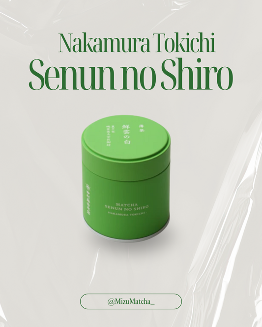 Matcha Senun-no-Shiro | Nakamura Tokichi | 30g Tin
