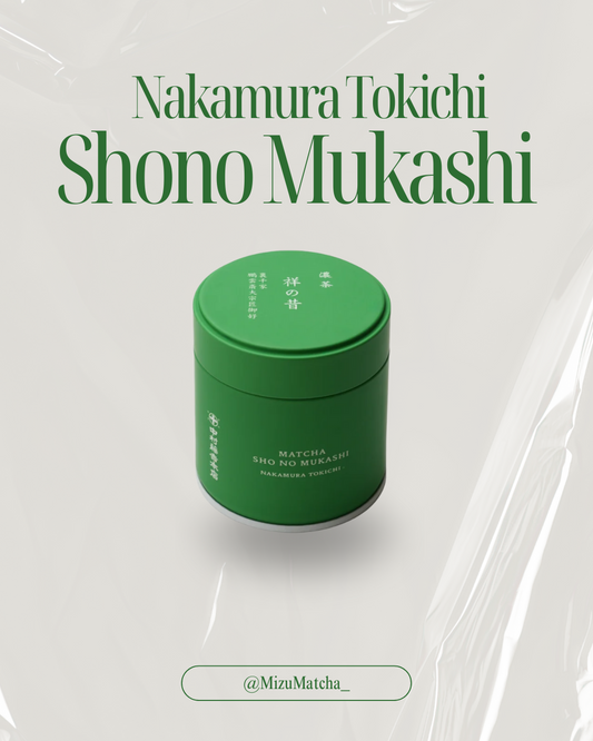 Matcha Sho-no-Mukashi | Nakamura Tokichi | 30g Tin