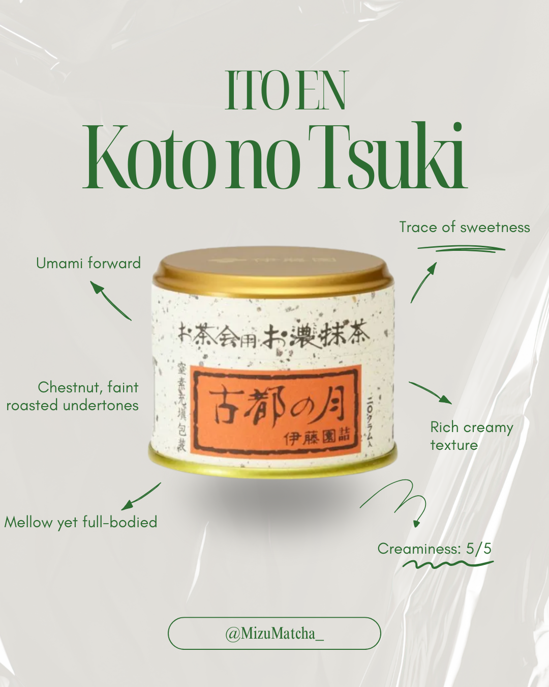 Matcha Koto no Tsuki | ITO EN | 20g Tin