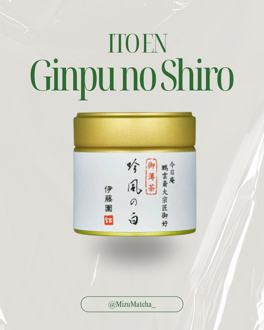 Matcha Ginpu no Shiro | ITO EN | 30g Tin