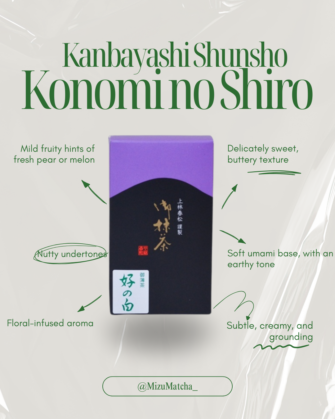 Matcha Konomi no Shiro | Kanbayashi Shunsho | 40g Box