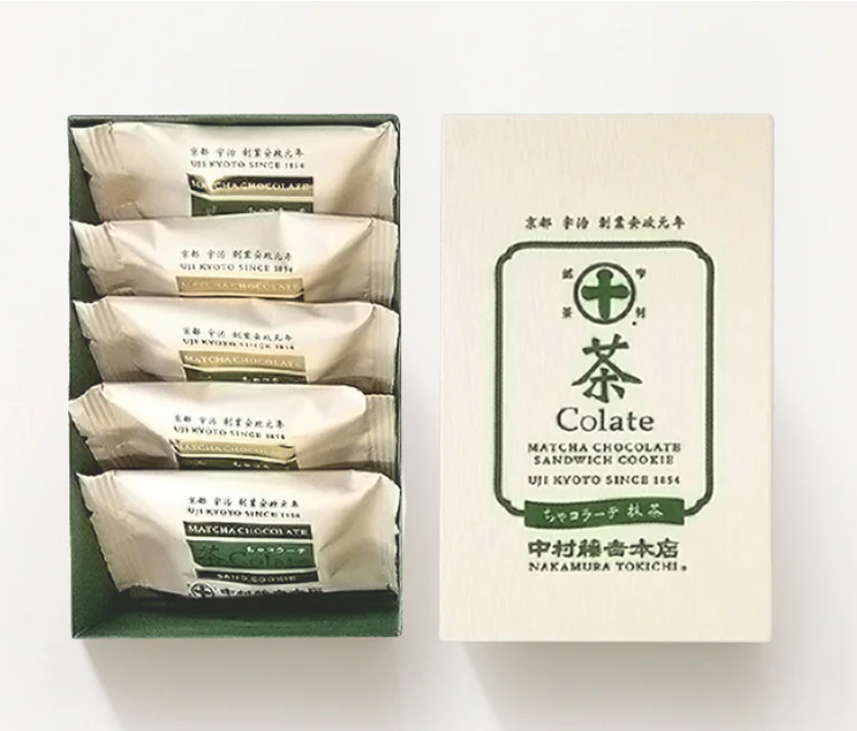 Matcha Chocolate Sandwich Cookie (5pcs)